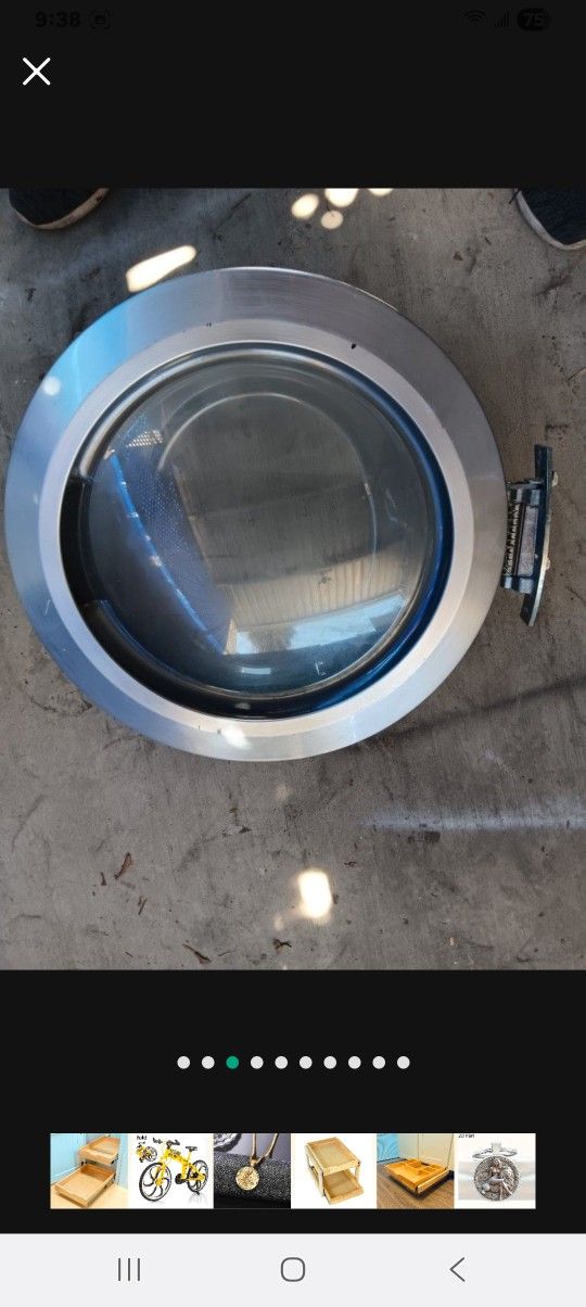 Whirlpool Duet Washer Door Only With Hinge