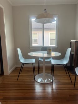 White Dining Room Table
