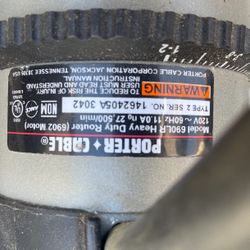 Porter cable model 690LR heavy duty router