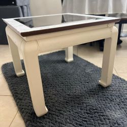 Real Wood /mirror Side Table 