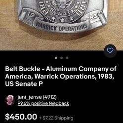 Rare Belt Buckle