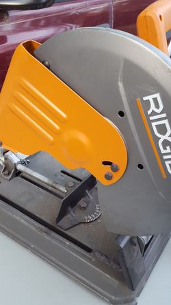 The RIDGID 14 in. Abrasive Cut-Off