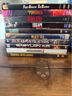 $2 EACH DVD MOVIES