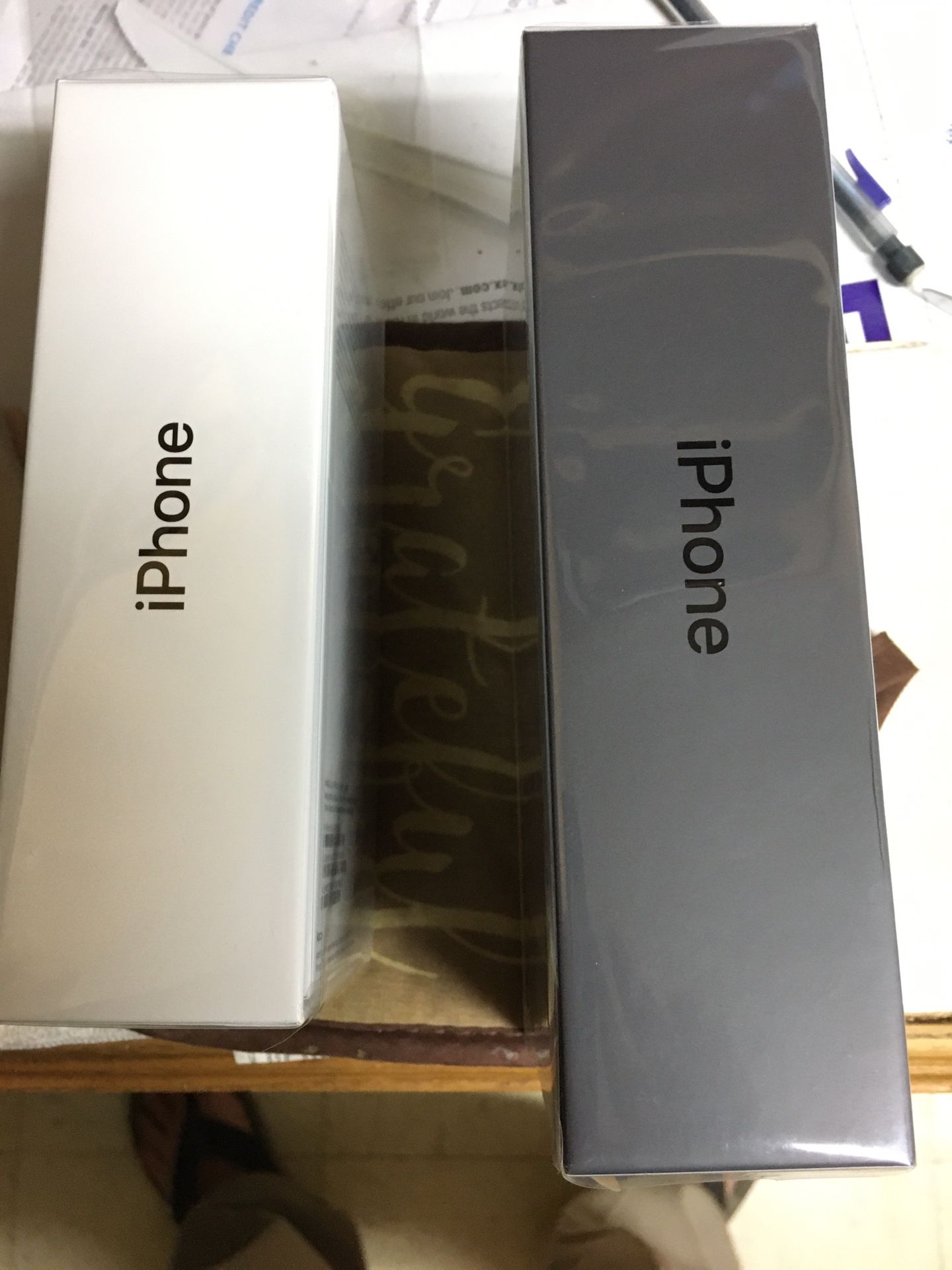 iphone 8 plus seal new and iphone 7 new seal cricket both phones