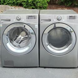 LG Washer And Dryer Electric 