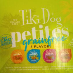 Toki Dog Petites Grain free 4 Flavors with Sweet Potato