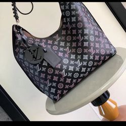 Black purple Pink Luxury Designer Handbag