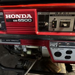 6500W Honda Generator