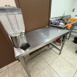 Stainless Steel Work Table 