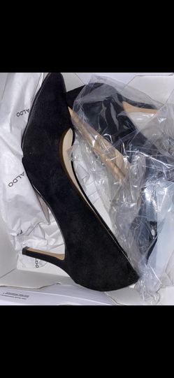Black Aldo heels size 6.5