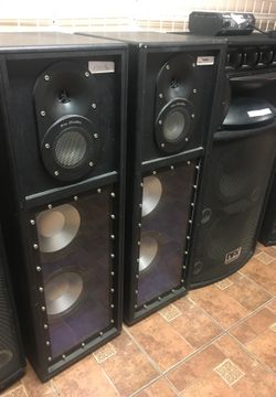 Pro studio speakers