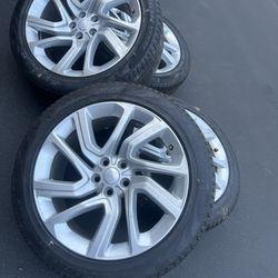 2019 Landrover Oem Wheels And Tires 21