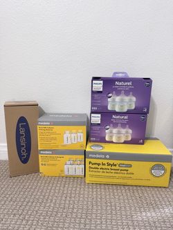 Medela, Philips Avent & Lansinoh Baby Bundle