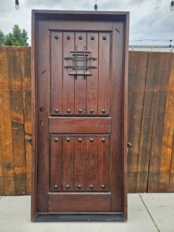 Beautiful Front entrance Mediterranean door