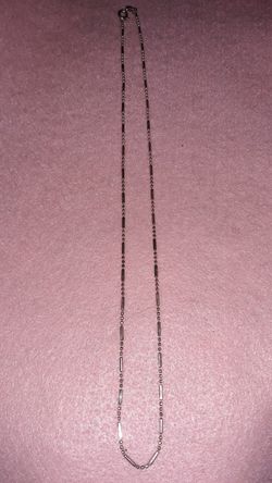 New Stealing silver chain 18"