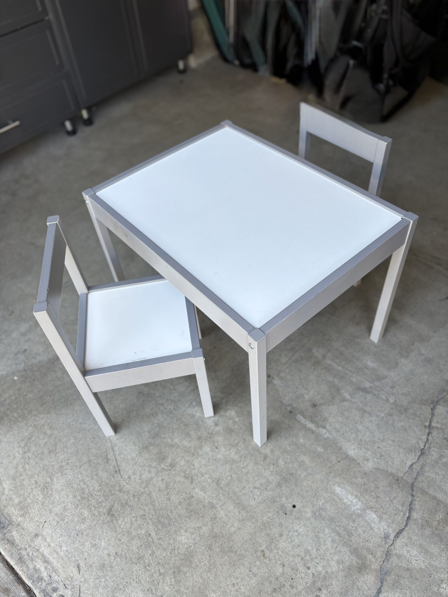 Kids Table And 2 Chairs