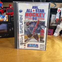 Sega Saturn - NHL All-Star Hockey 98