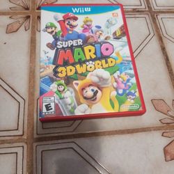Wii U  games Super Mario 3D world