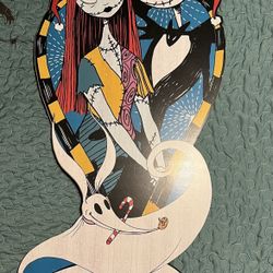 Nightmare Before Christmas Wooden Greeter