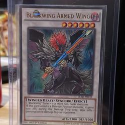 lc5d en133 Blackwing Armed Wing 1st edition ultra rare  
