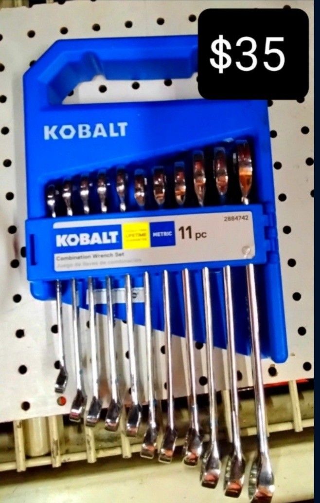 Kobalt combination Wrench set 11PC