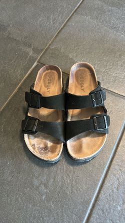 Black sandals