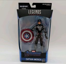 Marvel Legends Avengers Endgame Captain America 6 Inch Figure Thanos BAF Hasbro