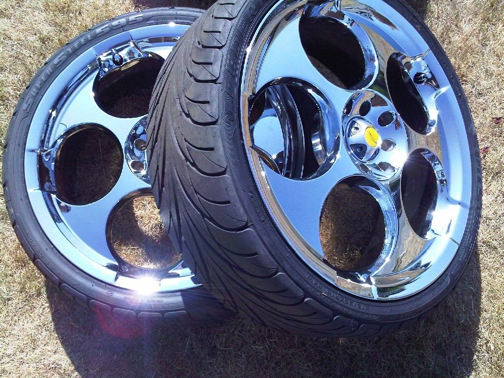 Flawless 18 inch wheels and tires-4 lug rims