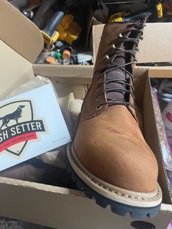 Botas redwings waterproof Sz 9 D steel toe