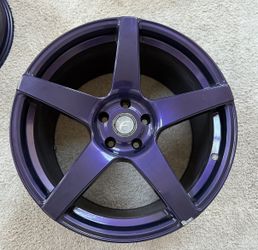 Forgestar 5-spoke wheels