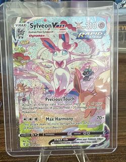 Sylveon VMAX (Alternate Art Secret) - SWSH07: Evolving Skies (SWSH07) NM