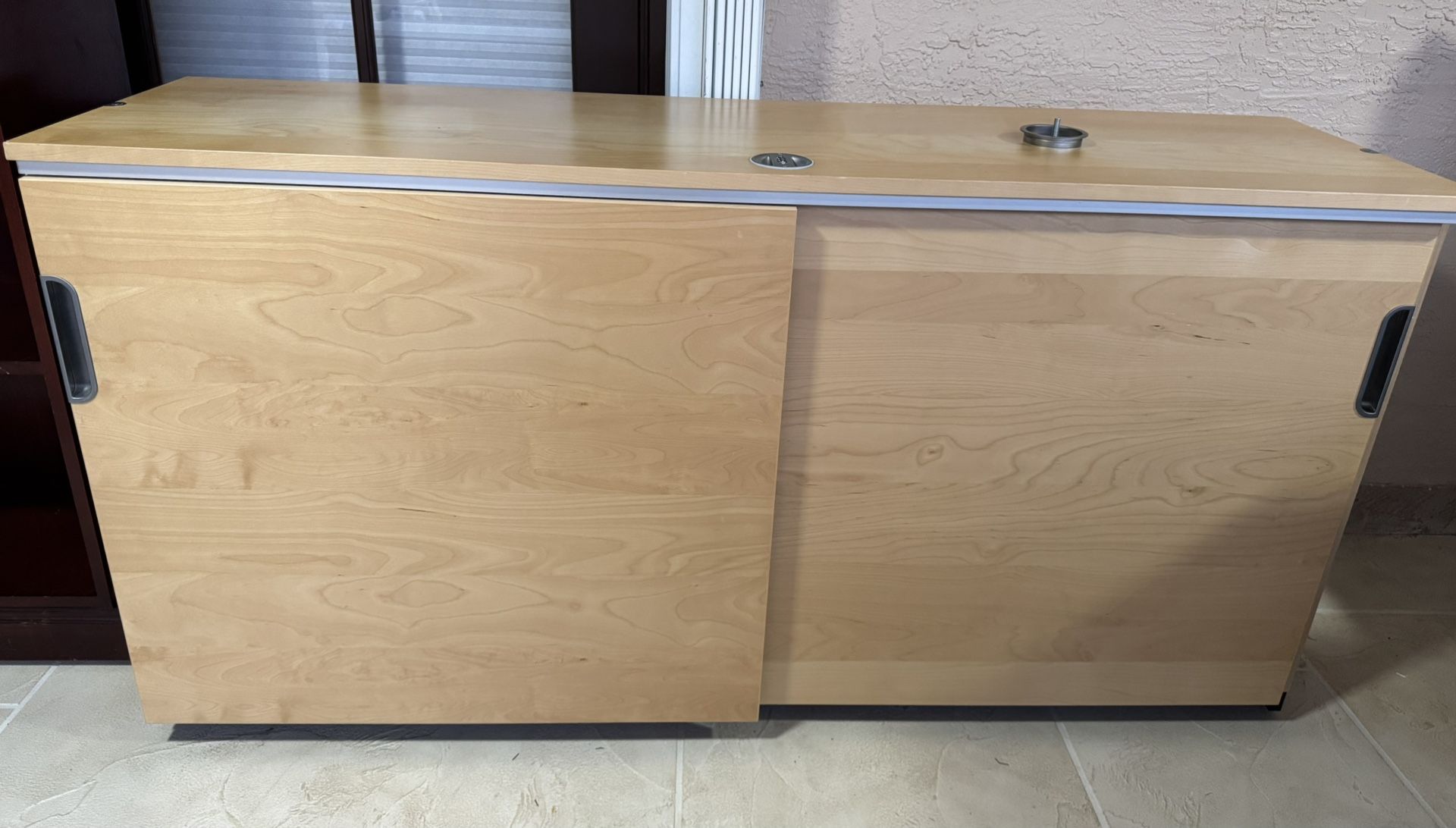 IKEA Galant cabinet with sliding doors.Kendall