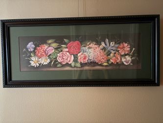 Print Sandy Lynam Clough Signed Floral