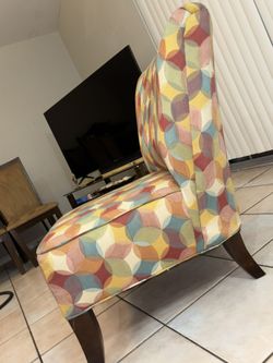 Colorful Geometric Chair