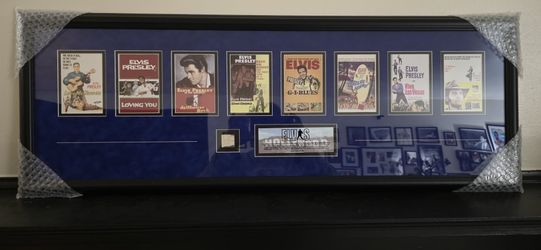 Official Collectible Elvis Presley Framed Mini Movie Poster