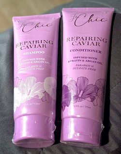 Le chic Repairing Caviar Shampoo & Conditioner Set