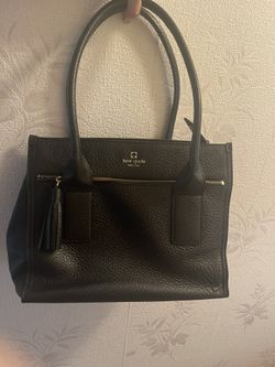 Black Kate Spade Purse In Perfect Condition 