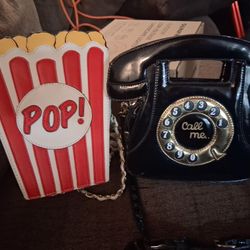 Popcorn Purse And Teleph9ne Purse