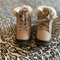 Toddler Girl Boots Size 6 Both For $5 Firm