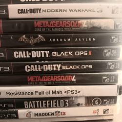 Play Station 3 Games