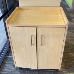 Cabinet with wheels