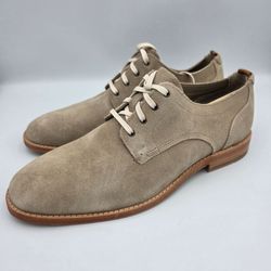Cole Haan C29705 Mens Feathercraft Grand Oxfords Tan Beige Suede Size 9 M