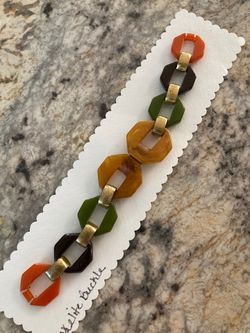 Vintage Bakelite belt buckle