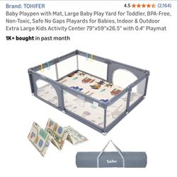 Tohifer X-Large Playpen 