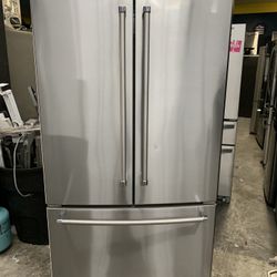 Kitchen Aid French Door In Stainless Steel Counter Depth Floor Model