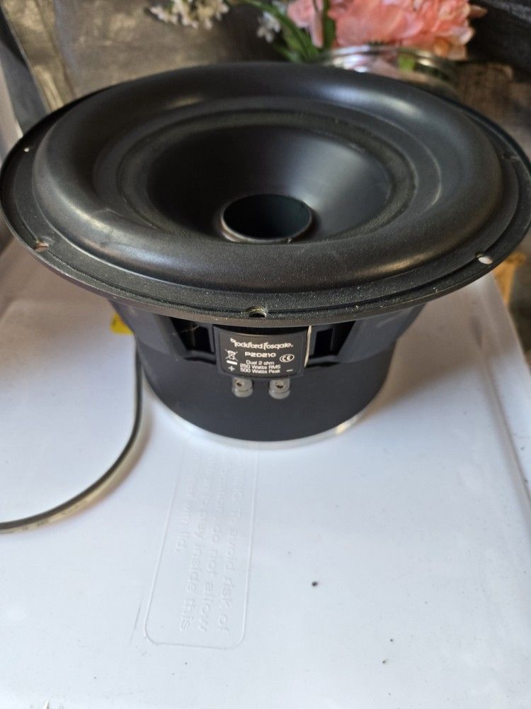 Rockford Fosgate Punch Subwoofer 10"