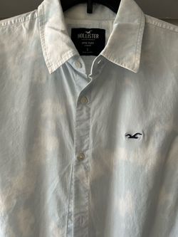 Hollister Epic Flex short-sleeve button-down shirt