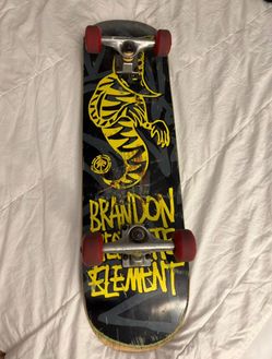 Element Brandon Westgate FOS Sprites Skateboard Vintage