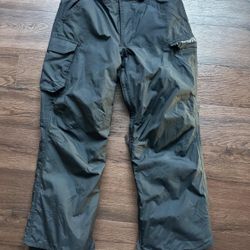 Harlaut 06' CARGO HI-TEX SNOWPANTS - BLACK (LARGE) for Sale in