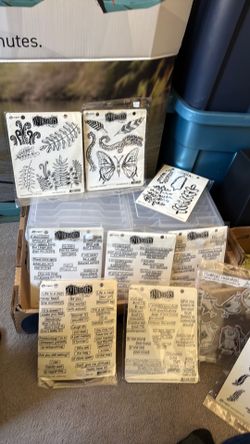 Rubber stamps-unmounted